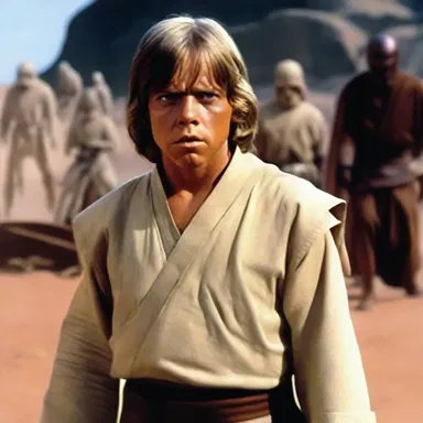 In the canonical Star Wars universe, Luke Skywalker is a pivotal character.