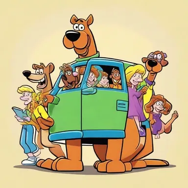 Scooby-Doo is a canonical character in the world of animated cartoons.