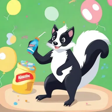 Why did the skunk bring a can of air freshener to the party? Because it didn't want to be mephitic!