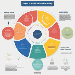 An infographic showing a student's journey from novice to expert, incorporating aspects of Experiential Learning Theory (ELT), symbolized by an unfolding spiral, and the Novice to Expert Theory, represented by increasing levels of skill. The end stage depicts the student proficiently handling emergency situations.