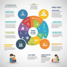 An infographic showing a student's journey from novice to expert, incorporating aspects of Experiential Learning Theory (ELT), symbolized by an unfolding spiral, and the Novice to Expert Theory, represented by increasing levels of skill. The end stage depicts the student proficiently handling emergency situations.