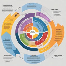 An infographic, in English, illustrating the integration of Experiential Learning Theory (ELT) and Novice to Expert Theory. Depict a spiral signifying the unfolding of ELT and levels indicating the progression from novice to expert, culminating in a student expertly addressing emergencies.