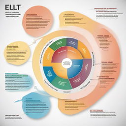 An infographic, in English, illustrating the integration of Experiential Learning Theory (ELT) and Novice to Expert Theory. Depict a spiral signifying the unfolding of ELT and levels indicating the progression from novice to expert, culminating in a student expertly addressing emergencies.