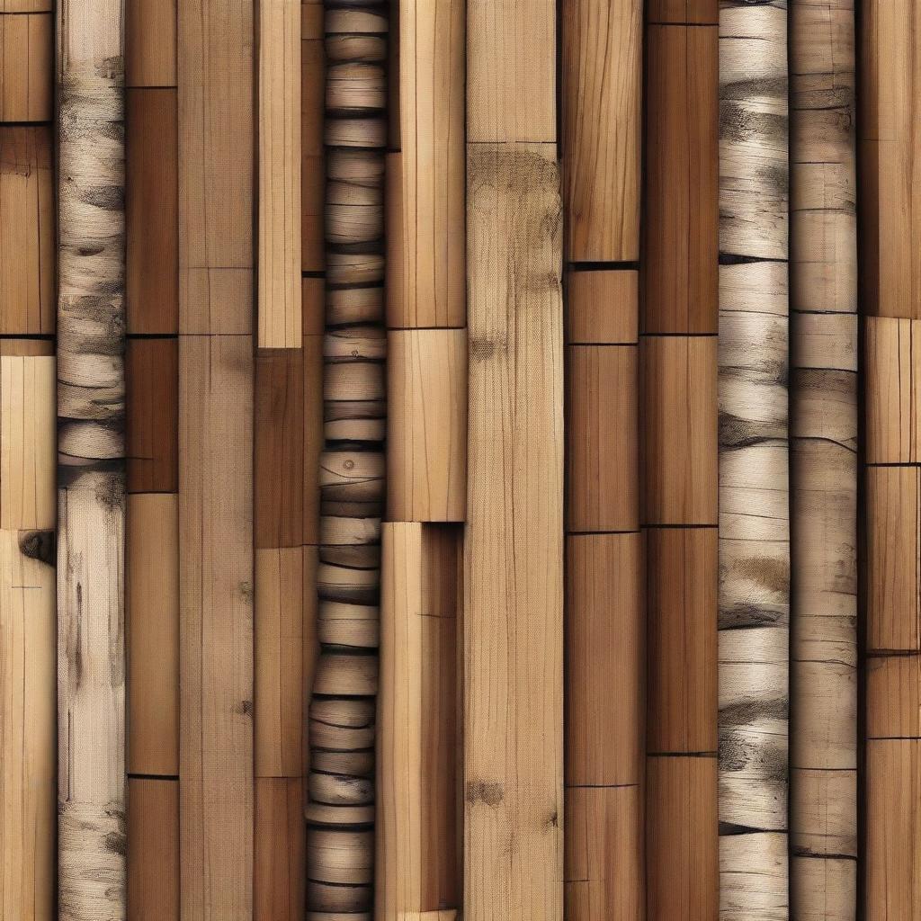 Generate a 'Background Wood' image, blending modern digital aesthetics with elements of nature. The design should emphasize the contrast between the inherent warmth of wood and the sleekness of contemporary style.