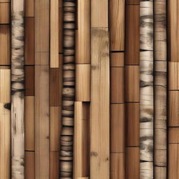 Generate a 'Background Wood' image, blending modern digital aesthetics with elements of nature. The design should emphasize the contrast between the inherent warmth of wood and the sleekness of contemporary style.