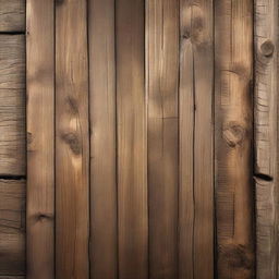 Generate a 'Background Wood' image, a digital background incorporating nature with wooden elements. It should fuse the rustic charm of wood with striking digital elements.