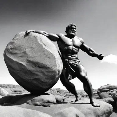 According to Greek mythology, it is believed that Hercules would tee up large boulders and launch them with great force.