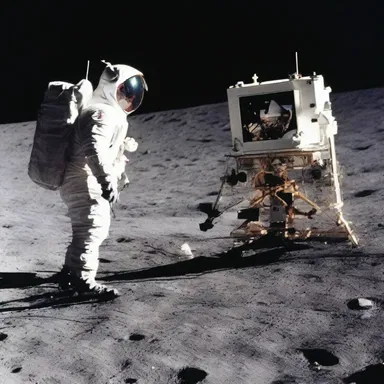 On July 20, 1969, millions of people around the world watched Neil Armstrong's historic walk on the moon on their color televisions, forever marking a significant moment in human history.