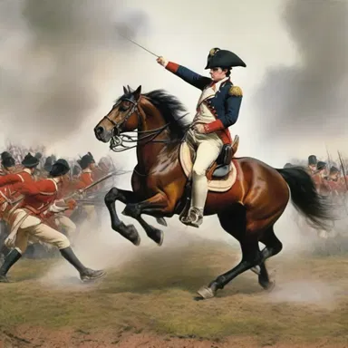 During the battle of Waterloo, the skilled soldier was able to deflect his opponent's attacks with ease.
