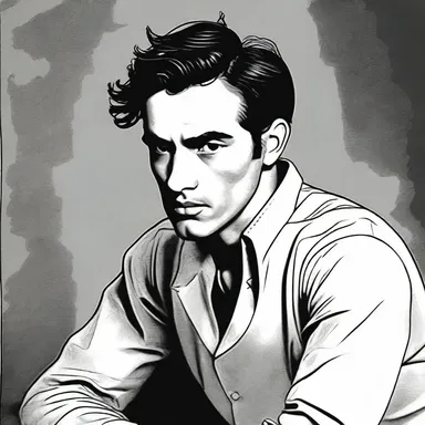 In the novel, the protagonist had a troubled past that he tried to deflect when questioned by others.