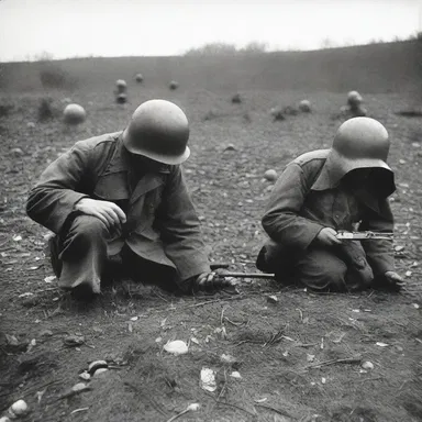 During World War II, the soldiers used decoy tactics to deflect the enemy's attention from their actual location.