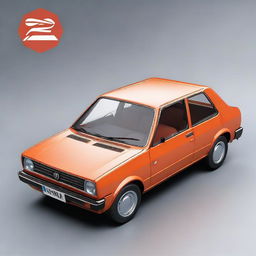 Generate a high-resolution image of a Yugo Koral car. Ensure the car is well illuminated and the detailing is clean and visible.