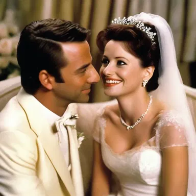 The romantic comedy film portrayed the protagonists' completed marriage as the start of their happily ever after.