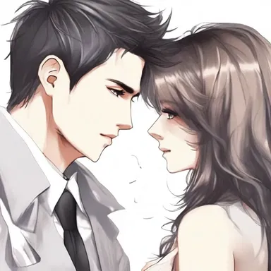 He stared into her eyes inattentively, his mind wandering to other things.