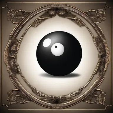 According to Greek mythology, the eight ball represents the concept of chaos and uncertainty.