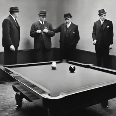 During the 1920s, the eight ball became a popular symbol associated with underground billiards clubs and the Prohibition era.