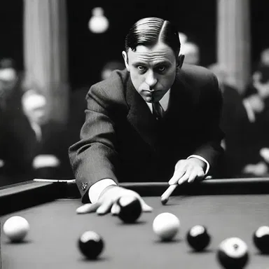 During the 1920s, the eight ball became a popular symbol associated with underground billiards clubs and the Prohibition era.