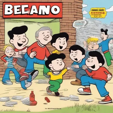 In the latest edition of the comic book series, the characters engage in a friendly game of beano to pass the time.