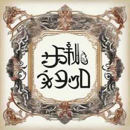 A compelling banner with the phrase 'Gates of Gata Kaca Gelmistir' written in strikingly elegant, ornate Turkish script.