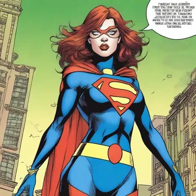 In the comic book series, the superheroine battles hirsutism as she tries to maintain her secret identity.