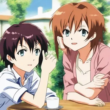 In the anime, the protagonist's peevishness often led to comical misunderstandings with their friends.