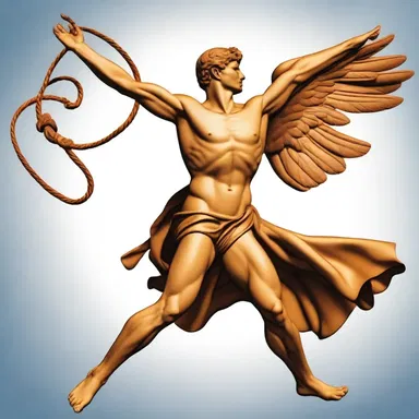 In Greek mythology, Hermes was known for his lightsome and swift movements.