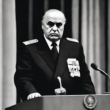 During his infamous speech, the dictator dryly declared war on the neighboring country, sparking a global conflict.