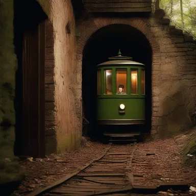 In the movie, the protagonist discovered a mysterious funicle that possessed supernatural powers.