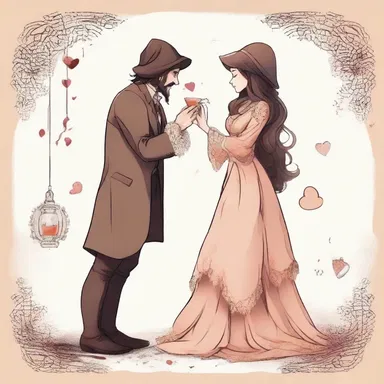 Their love was like an elixir, curing all the pain and sorrows of their hearts.