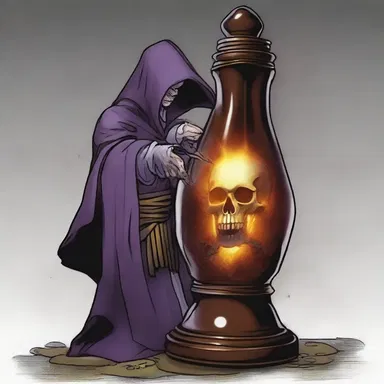 Legend has it that the elixir possessed by the protagonist brought the dead back to life, but with horrifying consequences.