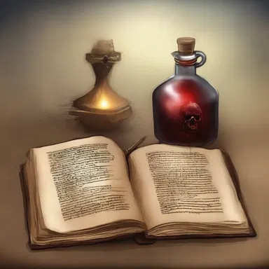 The ancient book mentioned a legendary elixir that had the power to bring the dead back to life, but with horrifying consequences.