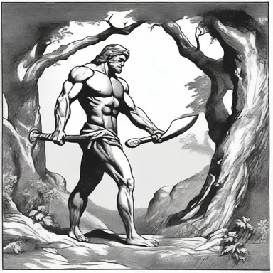 According to Greek mythology, Hercules used a lopper to clear the path by cutting through dense vegetation.