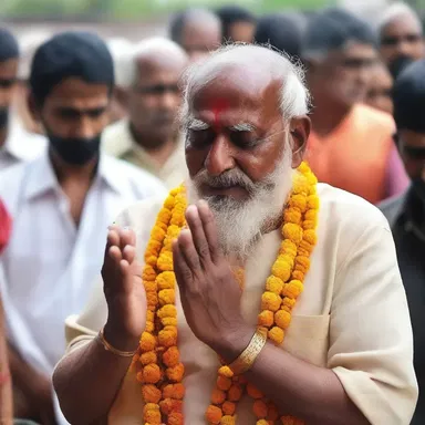 Despite feeling torpid, the devotee continued to pray for divine intervention.
