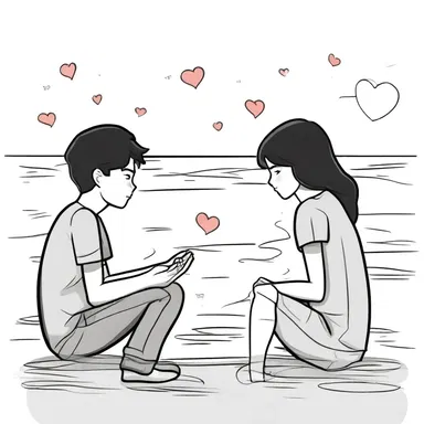 Their love was so strong that even distance couldn't lead to the attenuation of their feelings for each other.