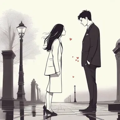 Their love was so strong that even distance couldn't lead to the attenuation of their feelings for each other.