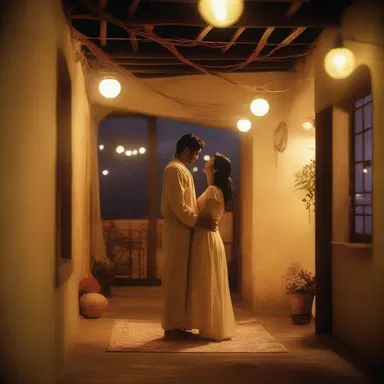 The director used the technique of light attenuation to create a dreamy and romantic atmosphere in the film.