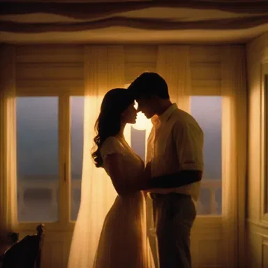 The director used the technique of light attenuation to create a dreamy and romantic atmosphere in the film.