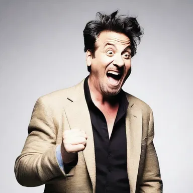 The comedian's attenuation of the punchline resulted in uproarious laughter from the audience.
