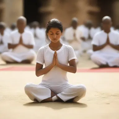 Through prayer and meditation, followers seek the attenuation of negative influences in their lives.