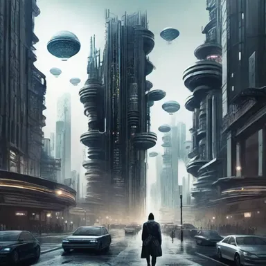 In the science fiction novel, the author explores the efficaciousness of technology in creating a dystopian society.