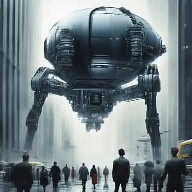 In the science fiction novel, the author explores the efficaciousness of technology in creating a dystopian society.
