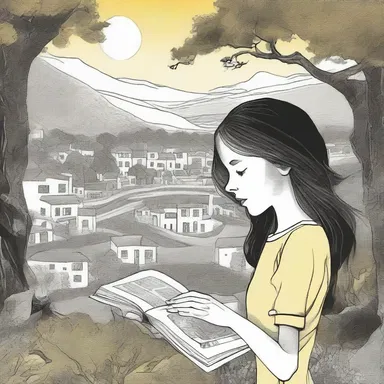 The author effectively used imagery to heighten the reader's senses and create a vivid mental picture.