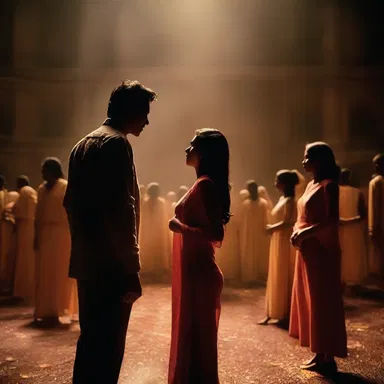 The suspenseful music and stunning visual effects in the movie heighten the audience's senses.