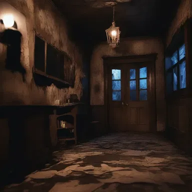 The chilling sound effects and eerie lighting in the haunted house heighten the senses of visitors, creating a terrifying experience.