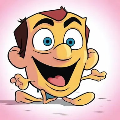 The use of vibrant colors and exaggerated expressions in the animation helped to heighten the humor in the cartoon.