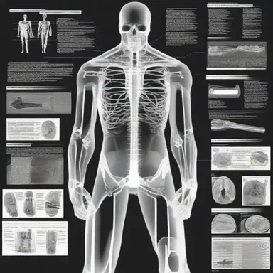 In the latest issue of 'The Radiographer', the superhero used his incredible X-ray vision to create a stunning roentgenogram of a villain's hidden weapon.