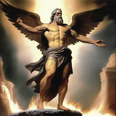 Zeus reproved Prometheus severely for stealing the fire from the gods and giving it to humanity.