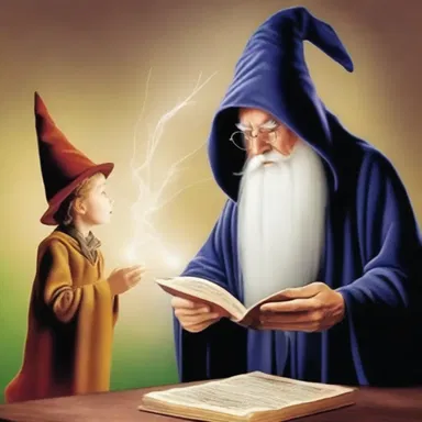 The wise wizard reproved the young apprentice for using forbidden spells without proper supervision.
