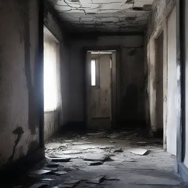 As soon as he entered the abandoned house, a fusty odor filled his nostrils, adding to the horror of the eerie atmosphere.