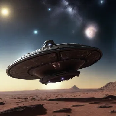 The spaceship discovered on the distant planet emitted a fusty smell, indicating it had been abandoned for a long time in the unknown galaxy.